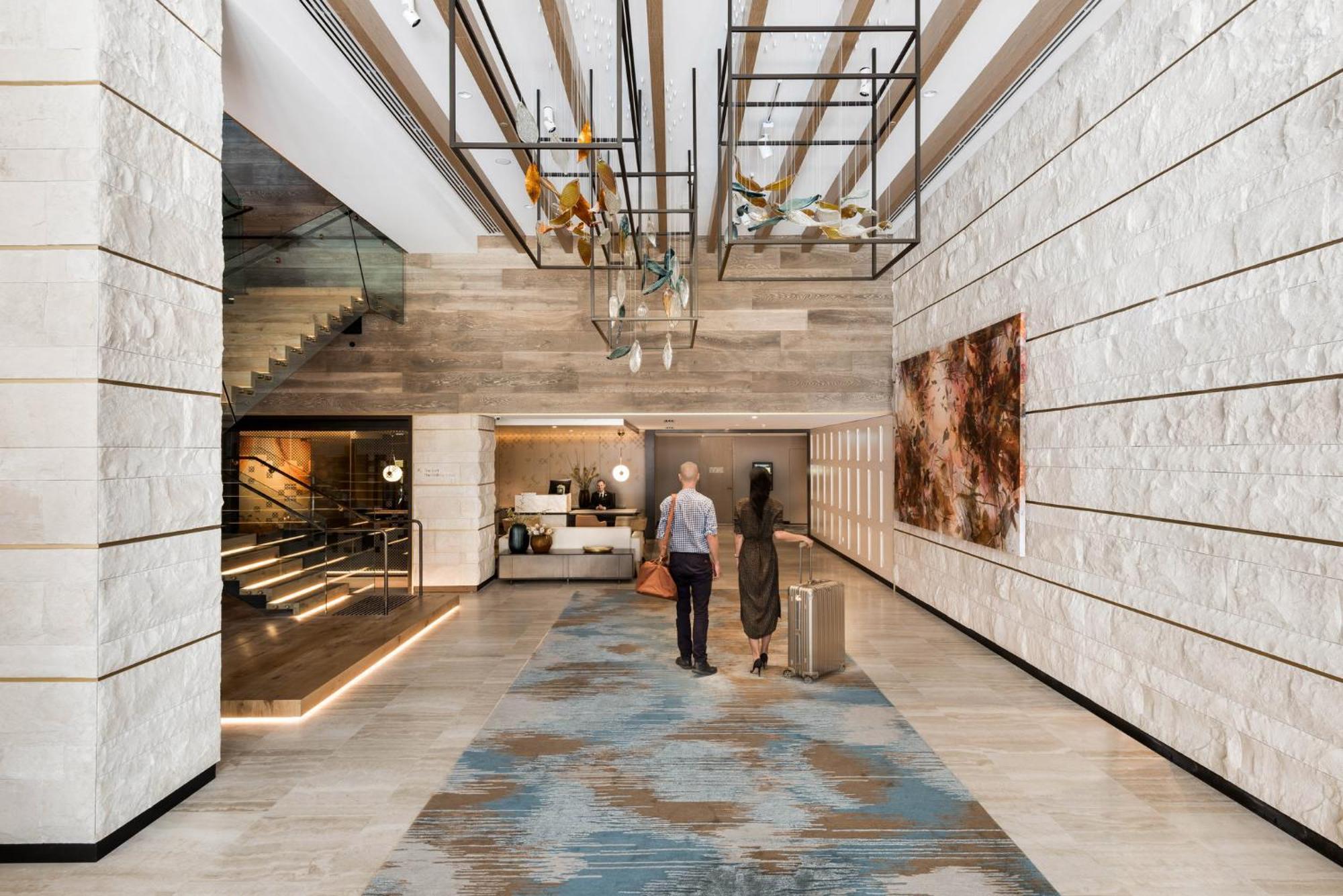 Intercontinental Perth City Centre By Ihg Εξωτερικό φωτογραφία The lobby of the hotel